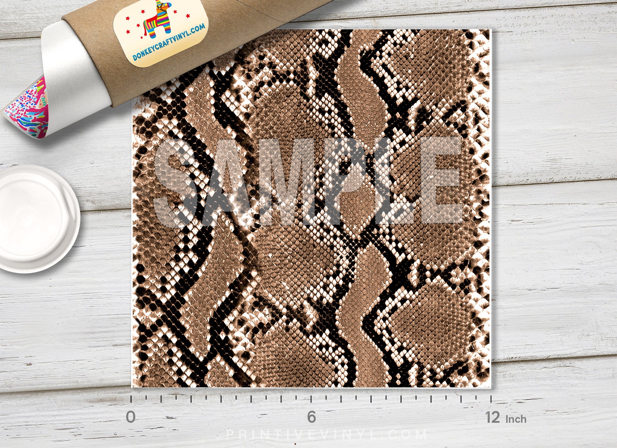 Snake Skin Patterned Adhesive Vinyl 744