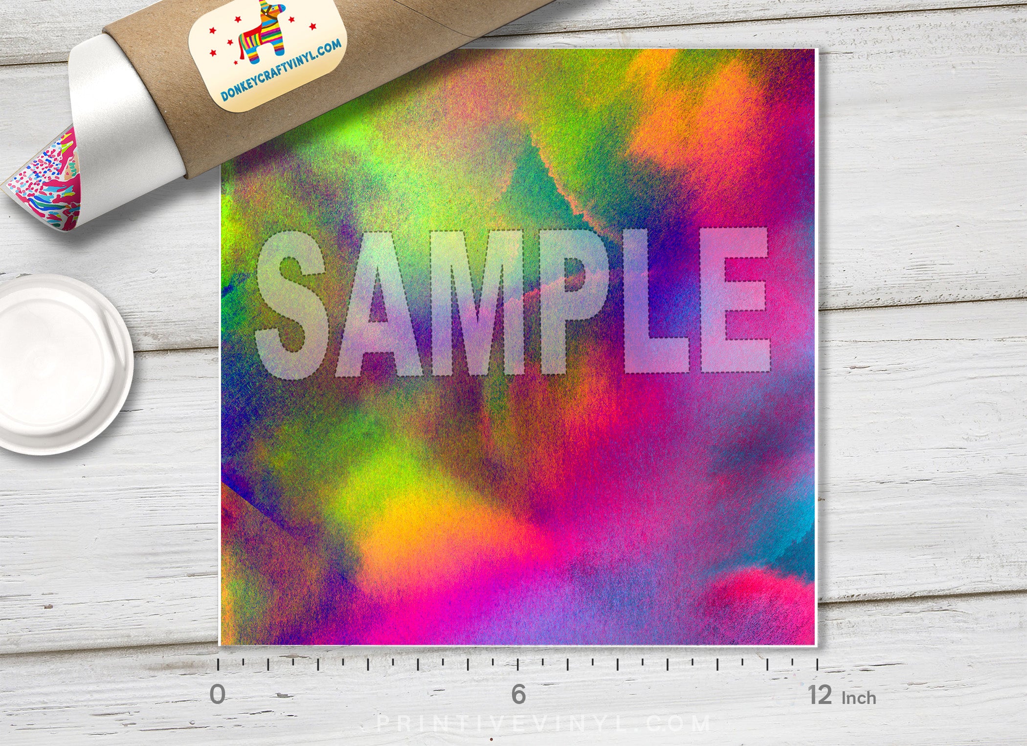 Abstract Grunge Patterned Adhesive Vinyl 939