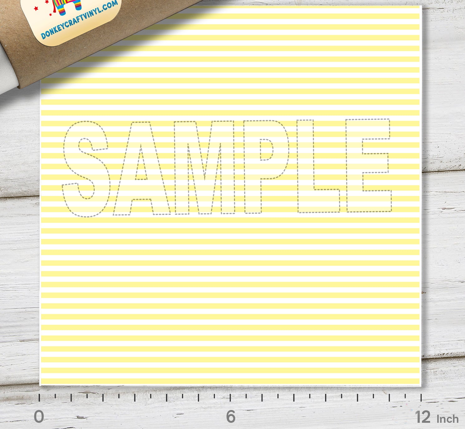 Pastel Vertical Stripes HTV 1580