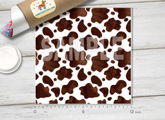 Cow Print Adhesive Vinyl 1429-2 - Donkey Craft Vinyl
