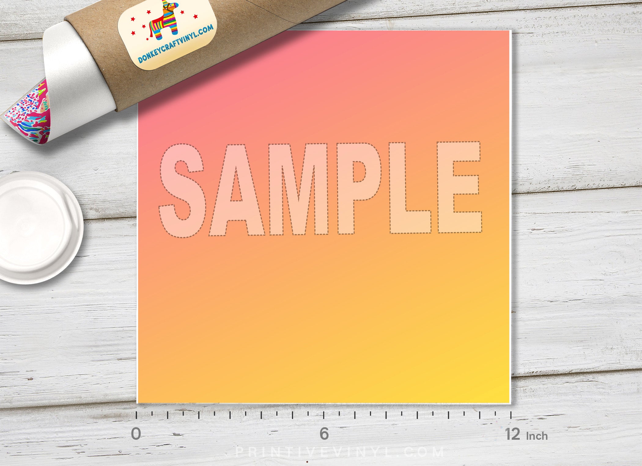 Gradient Ombre Patterned Adhesive Vinyl 880