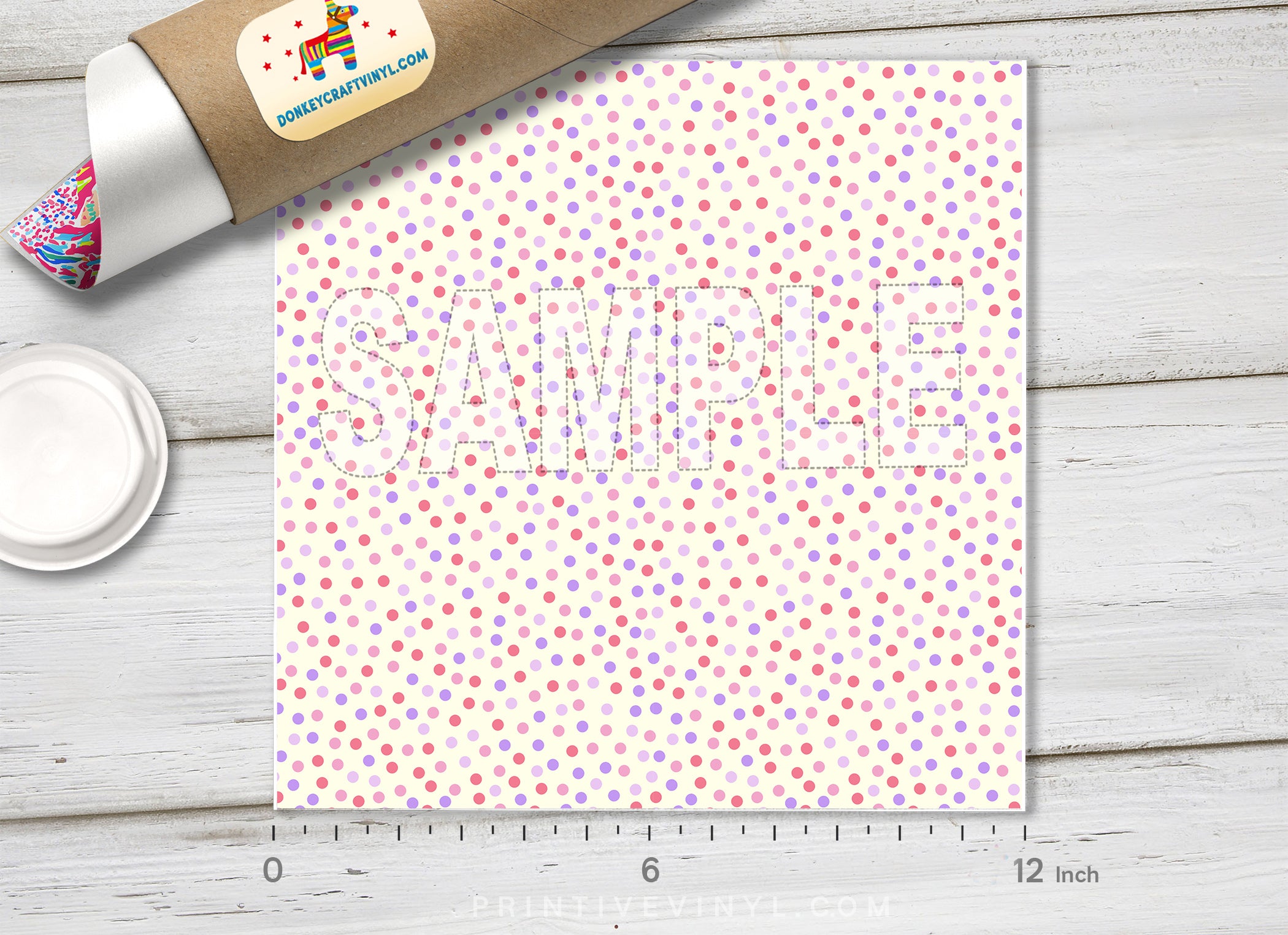 Confetti Polka Dot HTV 1617