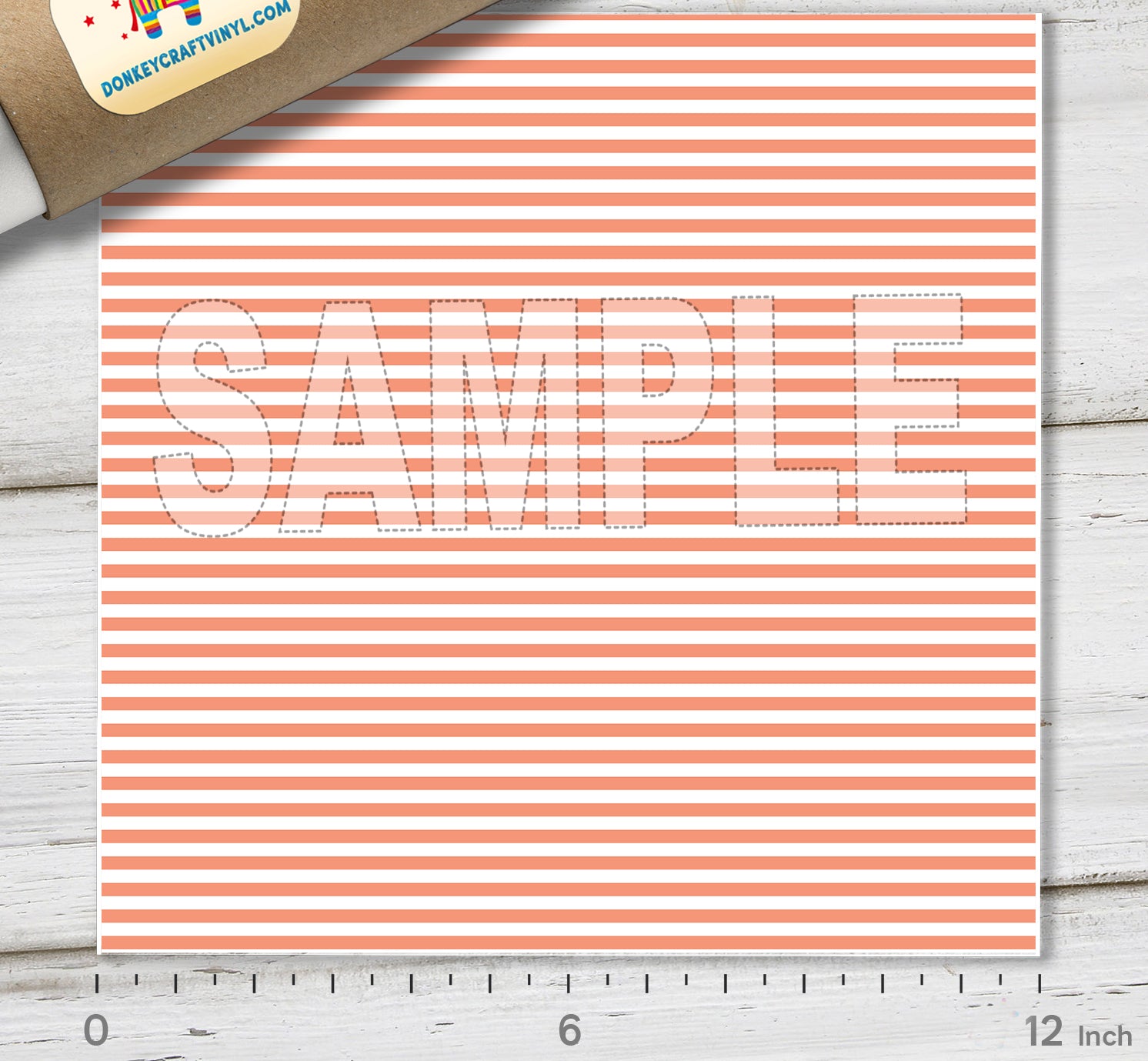 Pastel Vertical Stripes HTV 1580