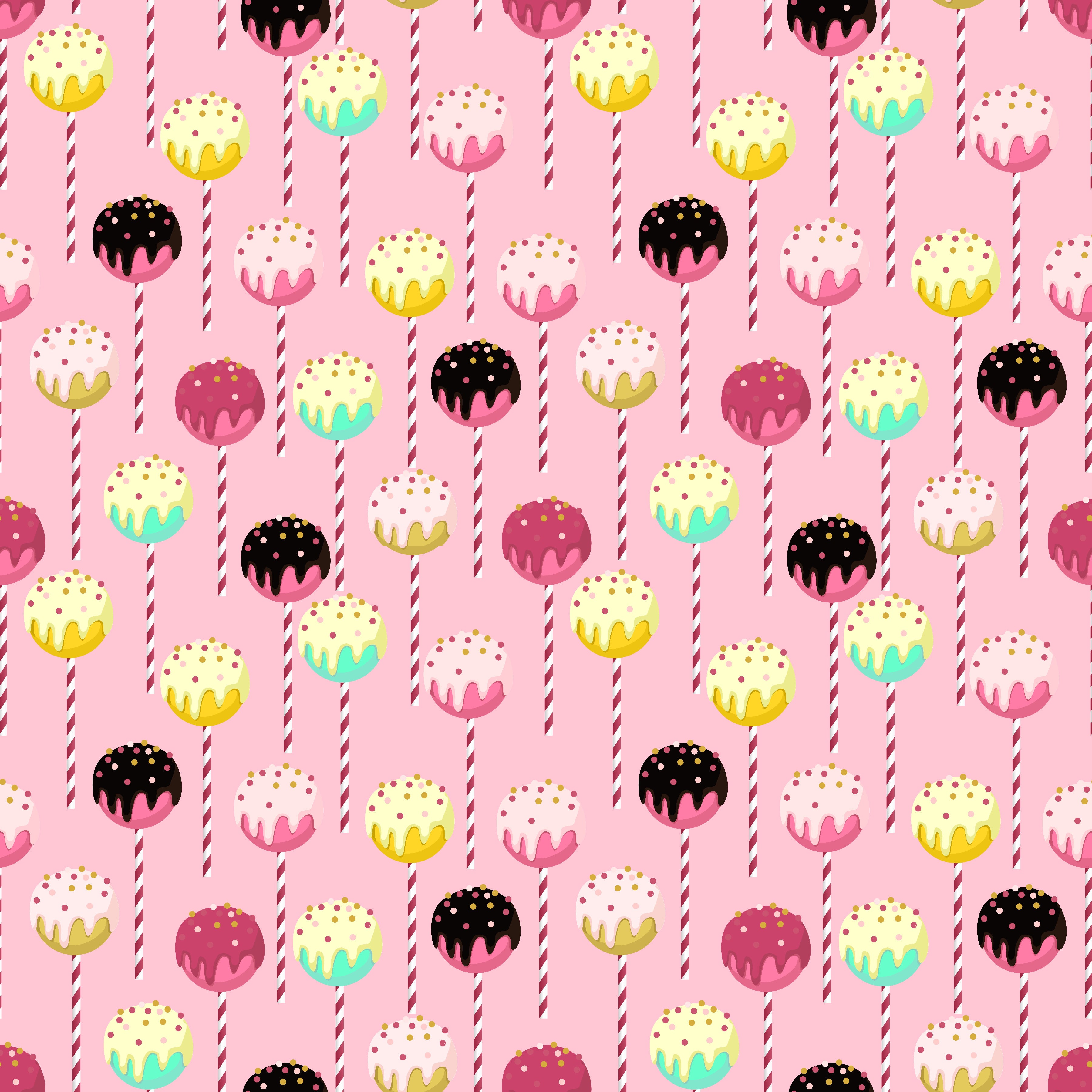 Lollipop Candy Patterned Adhesive Vinyl 918