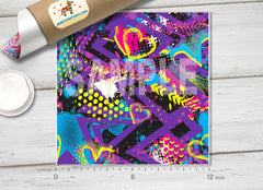 Abstract Grunge Patterned Adhesive Vinyl 731