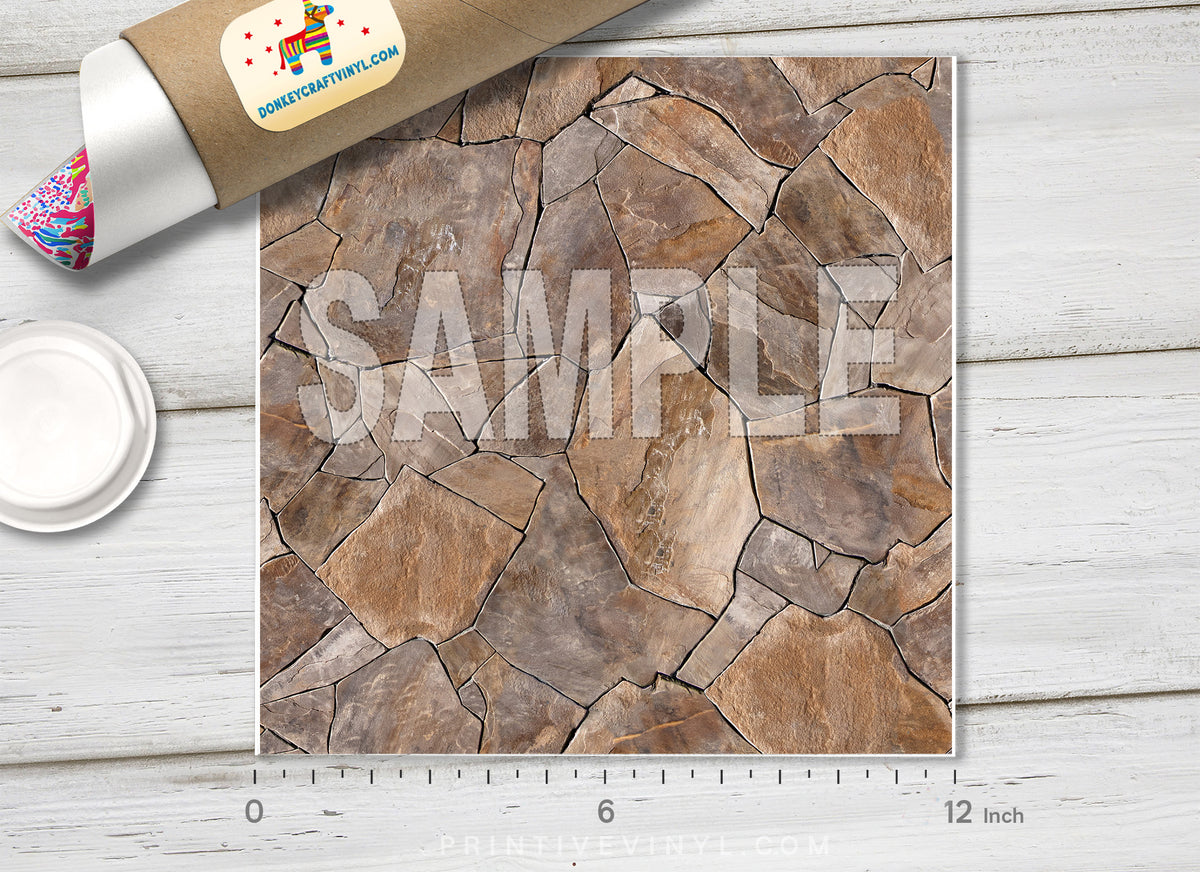 Stone wall  Patterned HTV 149