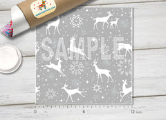 Christmas Patterned Adhesive Vinyl X092