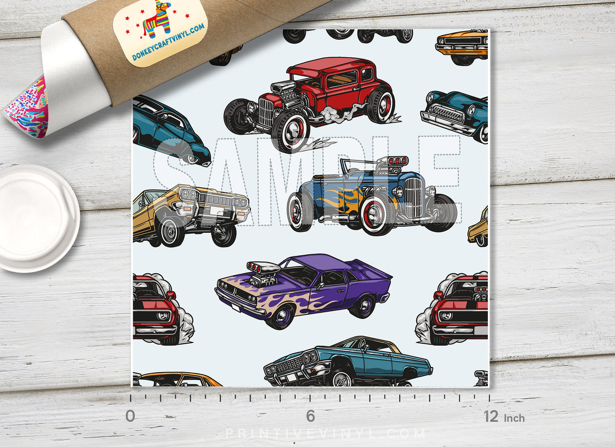 Muscle Car & Hot Rod Adhesive Vinyl 1489 - Donkey Craft Vinyl