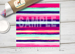 Pastel Stripe Adhesive Vinyl 1256