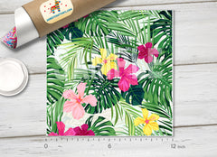 Tropical Pattern Adhesive Vinyl 661