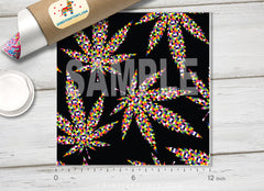 Cannabis Patterned Adhesive Vinyl L140