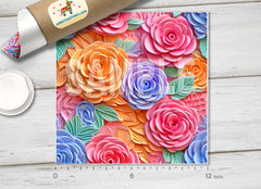 3D Papercraft printed HTV 1619