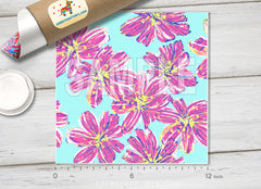 Lilly Inspired  Pattern Adhesive Vinyl L133