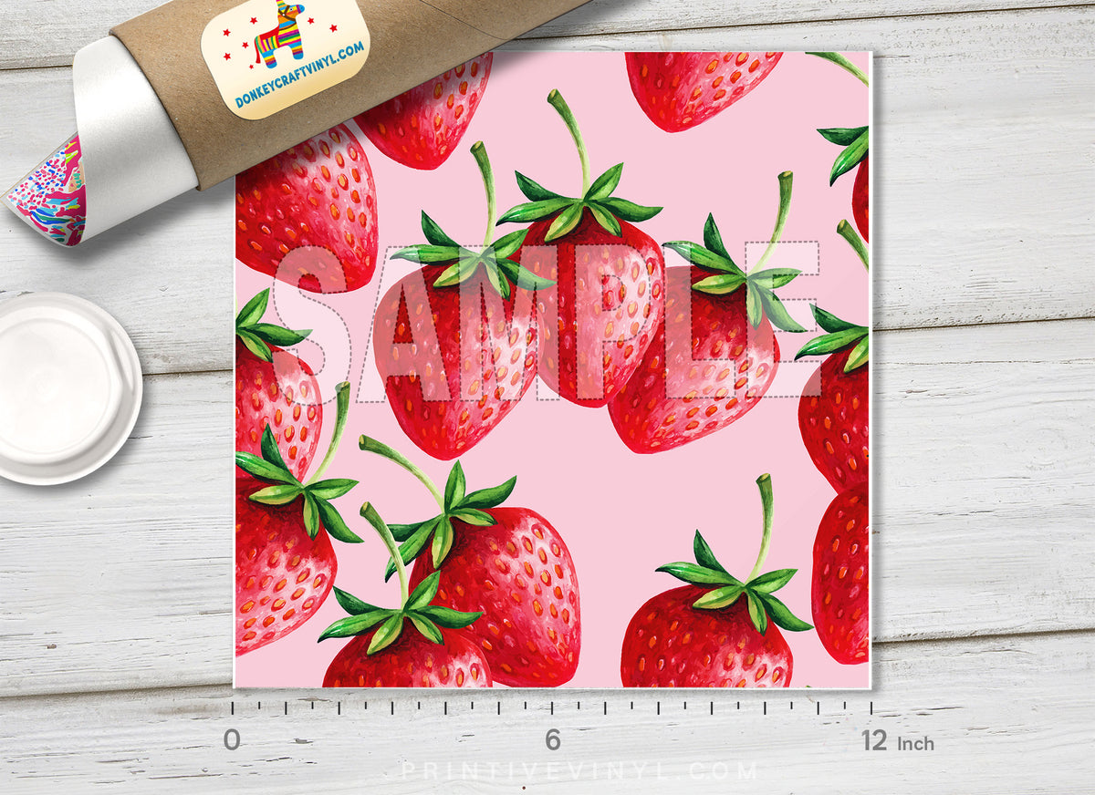 Strawberry Adhesive Vinyl 1092