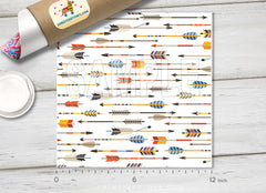 Boho Arrow Adhesive Vinyl 1485 - Donkey Craft Vinyl