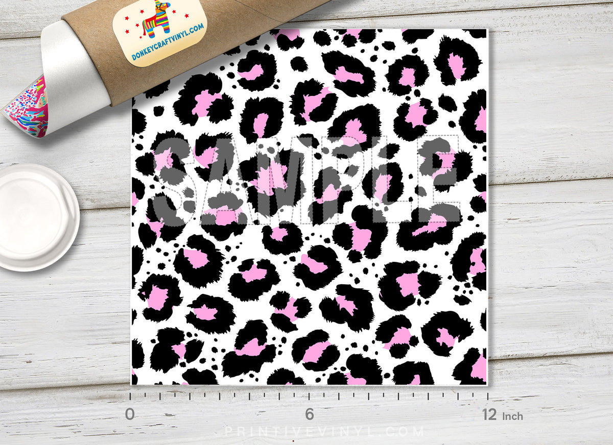 Leopard Pattern Adhesive Vinyl 948