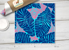 Lilly Inspired Under the palms Pattern Adhesive Vinyl L059