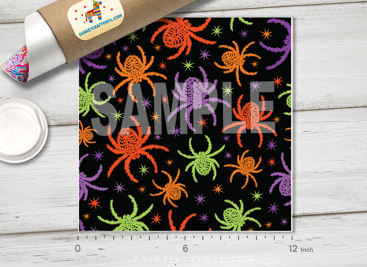 Spider Patterned Adhesive Vinyl H043