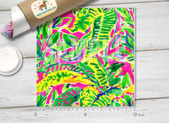 Lilly Inspired  Pattern Adhesive Vinyl L132