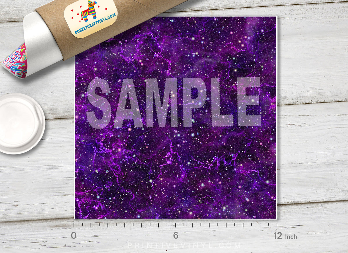 Galaxy Nebula Patterned Adhesive Vinyl 930