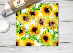 Sunflower Pattern Adhesive Vinyl 799