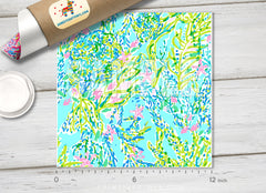 Copy of Lilly Inspired  Pattern Adhesive Vinyl L0101