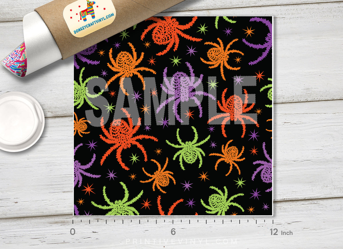 Spider Patterned HTV H043