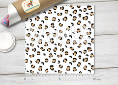 Leopard Print Adhesive Vinyl 1635