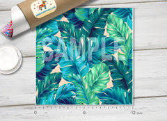 Tropical palm Tree Pattern Adhesive Vinyl 773