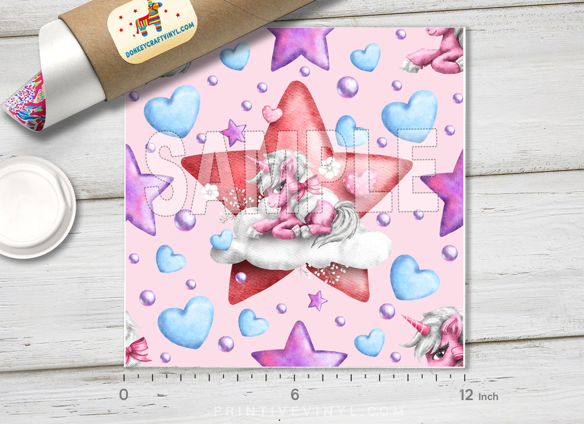 Unicorn Dreams Adhesive Vinyl 1583