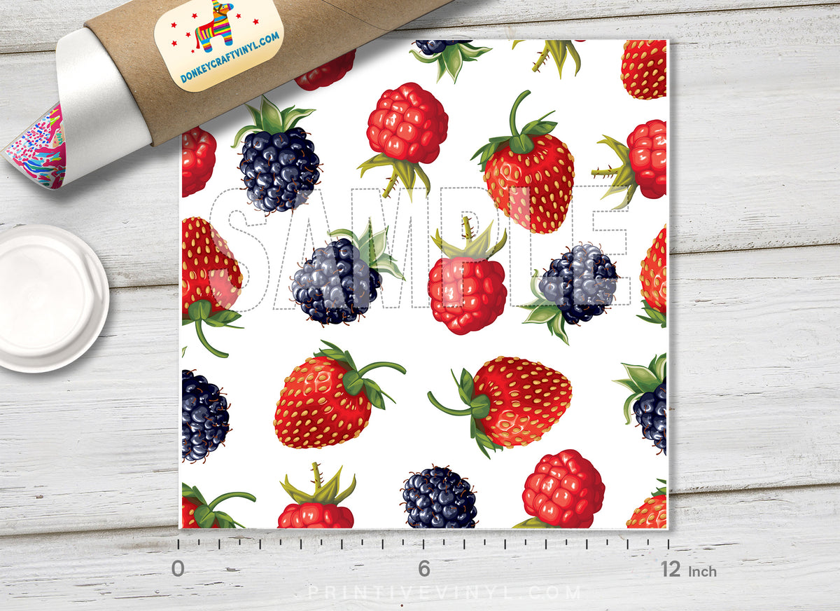 Blackberry Strawberry Adhesive Vinyl 1194