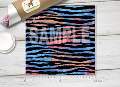 Zebra Patterned Adhesive Vinyl 841