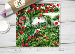 Christmas Patterned Adhesive Vinyl X058