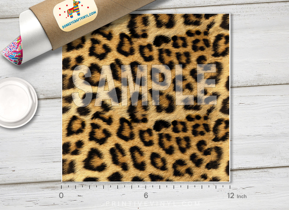 Leopard Adhesive Vinyl 1005