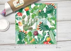 Cactus Pattern Adhesive Vinyl 650