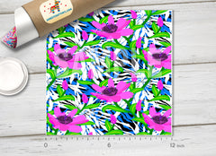 Lilly Inspired Bloom Bloom Pattern Adhesive Vinyl L072