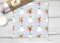 Christmas Patterned Adhesive Vinyl X112