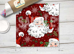 Christmas Patterned Adhesive Vinyl X067