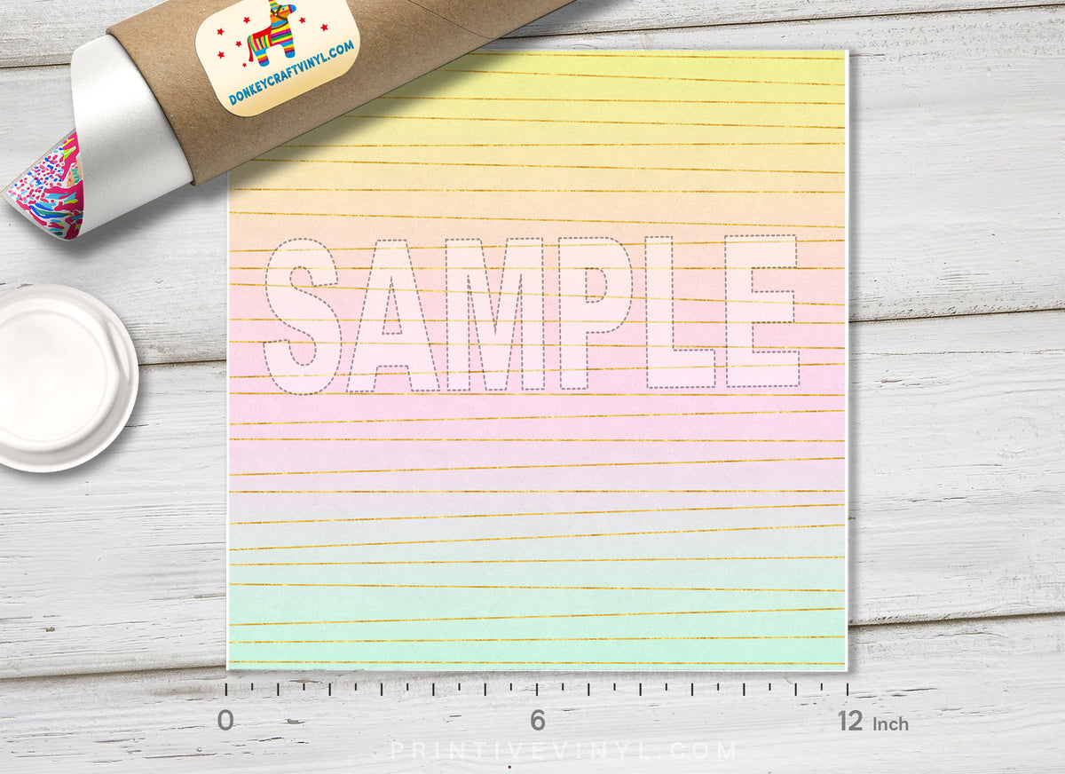 Pastel Ombre HTV 1589