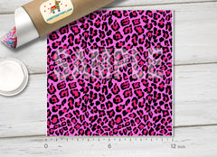 Leopard Patterned Adhesive Vinyl 766