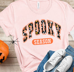 Spooky Season Halloween DTF Transfer, Ready to Press DTF464