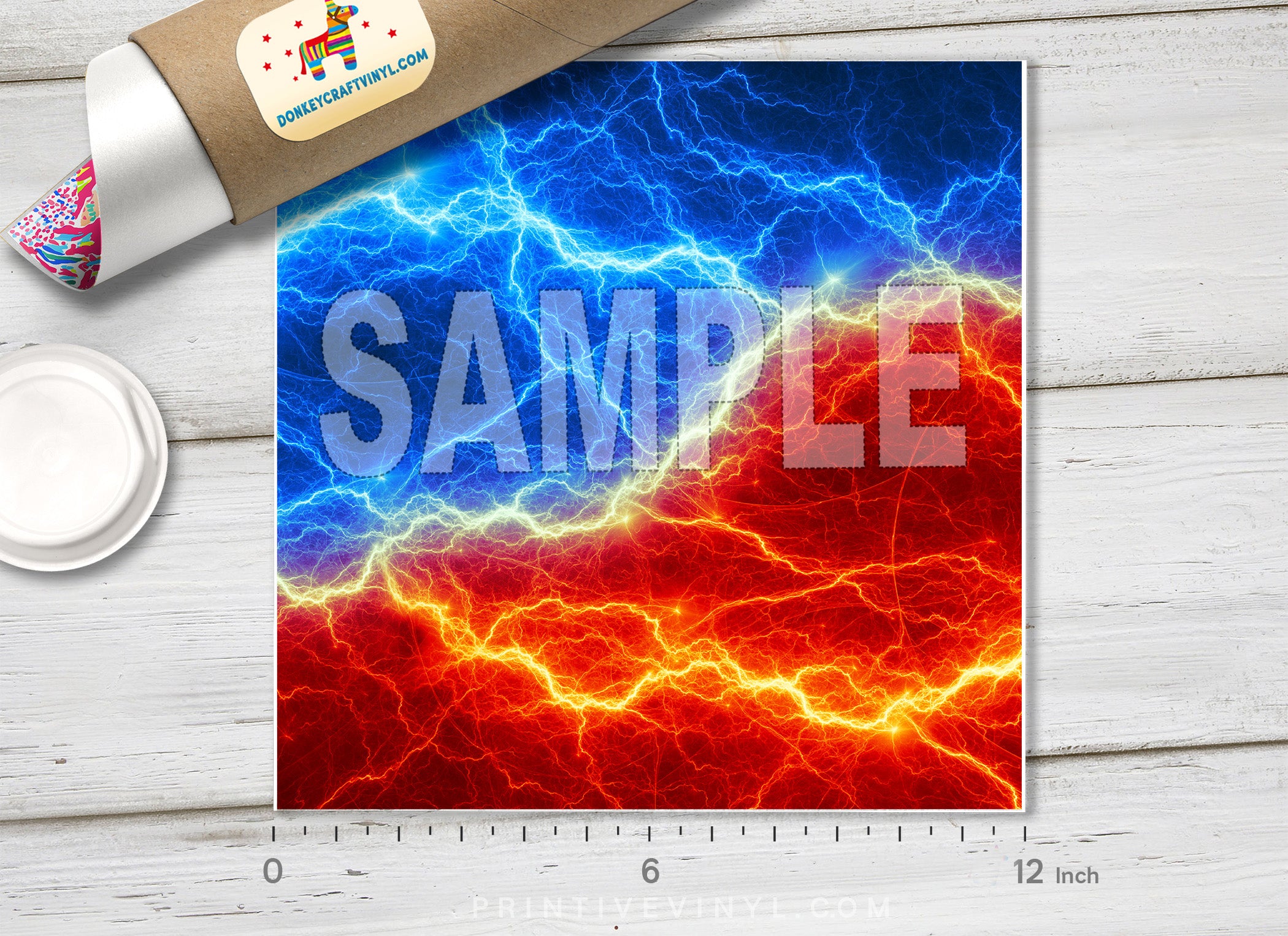 Electric lightning Pattern Adhesive Vinyl 802