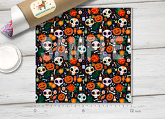 Sugar Skull Patterned HTV H051