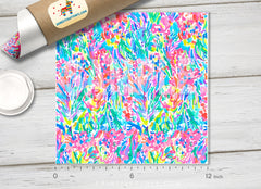 Lilly Inspired Sparkling sands Pattern Adhesive Vinyl L069