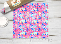 Lilly Inspired  Pattern Adhesive Vinyl L081