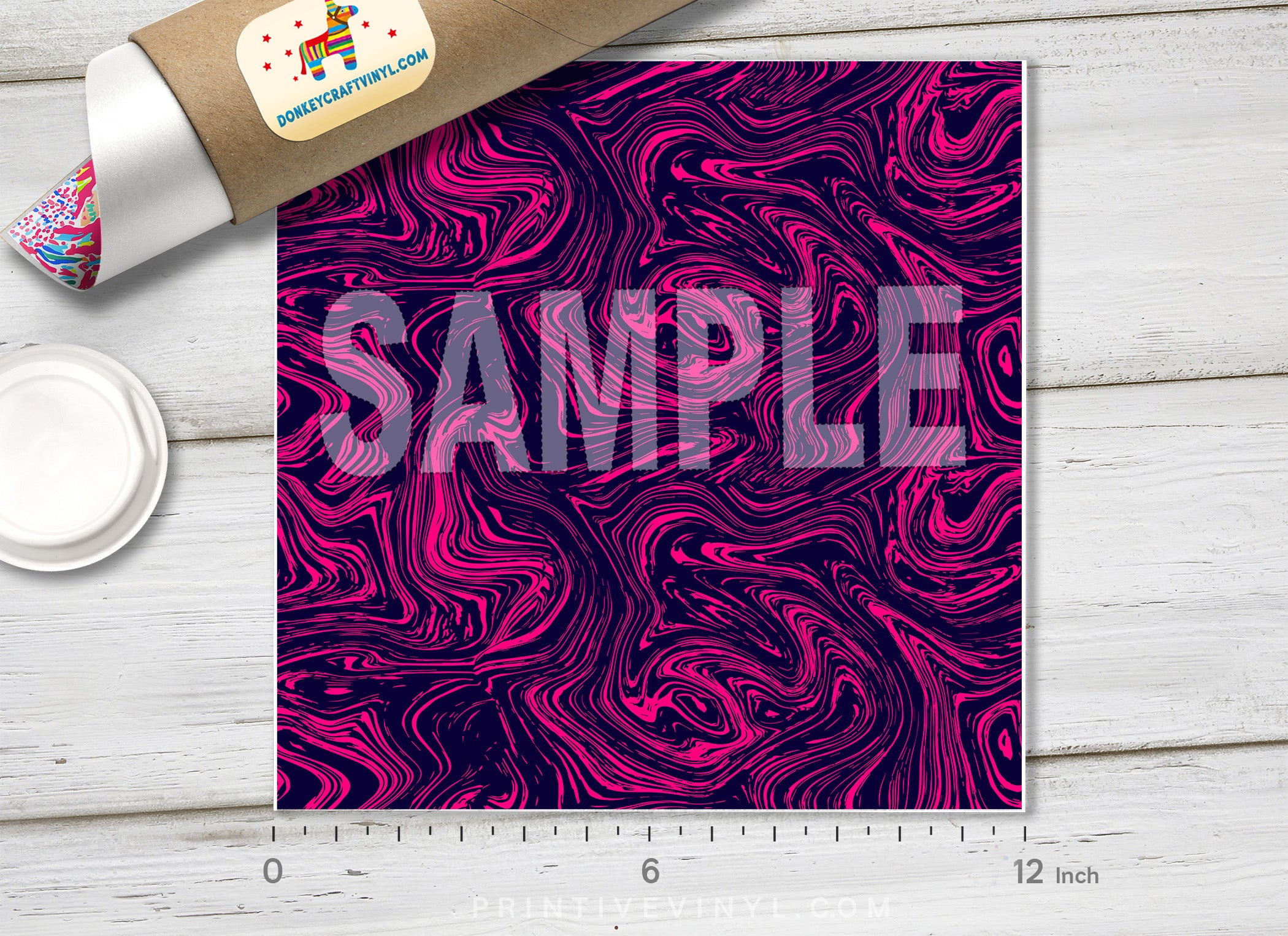 Abstract Marble Pattern Adhesive Vinyl 676