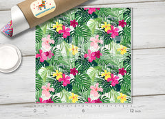 Tropical Pattern Adhesive Vinyl 661