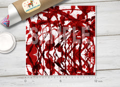 Blood Patterned Adhesive Vinyl H039