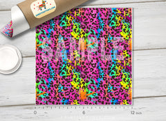 Leopard Patterned Adhesive Vinyl 931