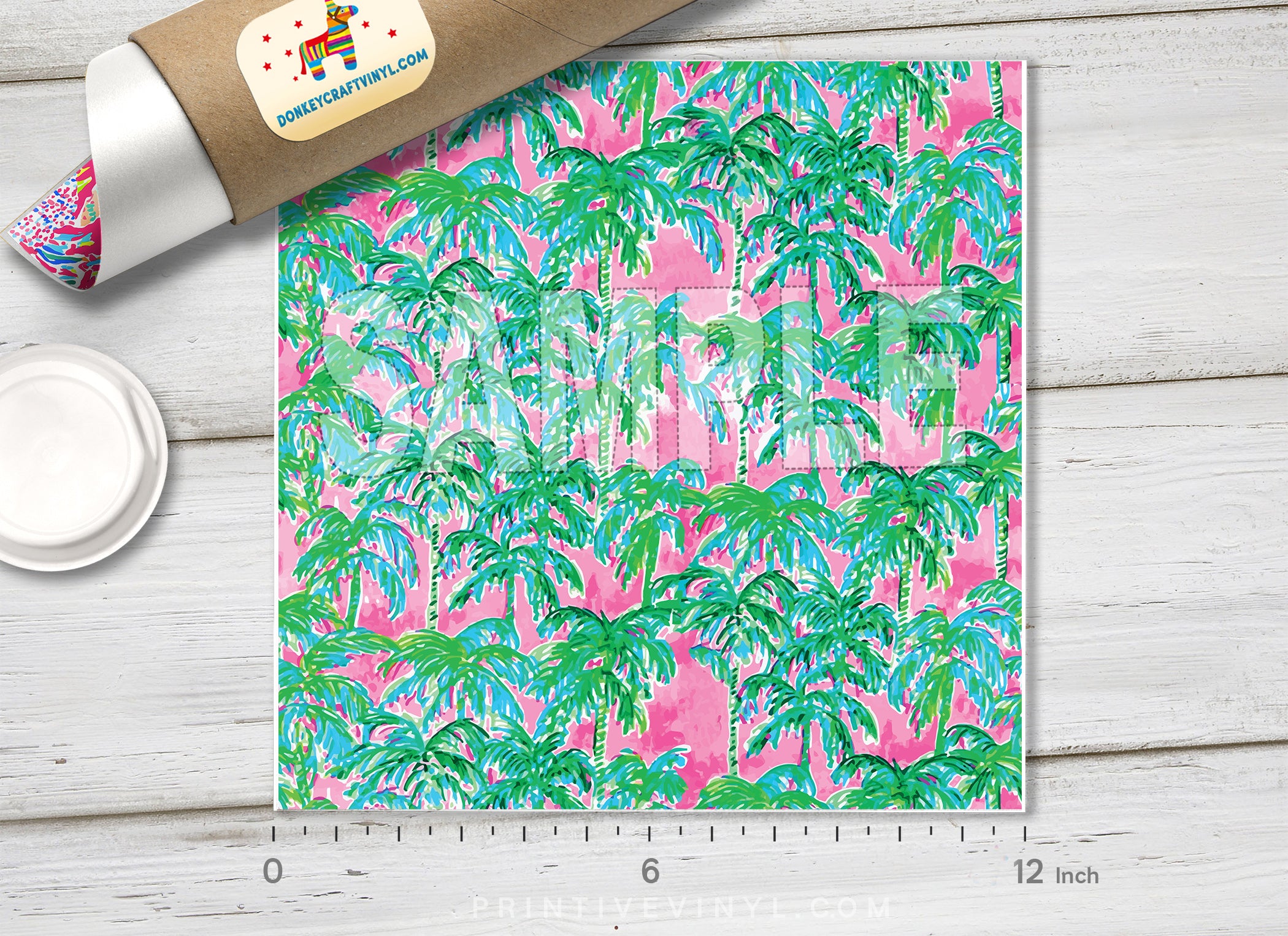 Lilly Inspired  Pattern Adhesive Vinyl L145